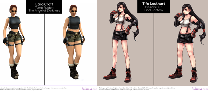 Bulimia Videospiel Heldinnen