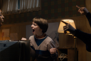 Drei der Protagonisten von Stranger Things.