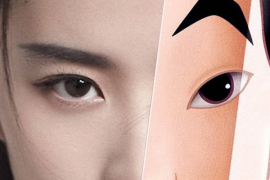 Liu Fei als Mulan.