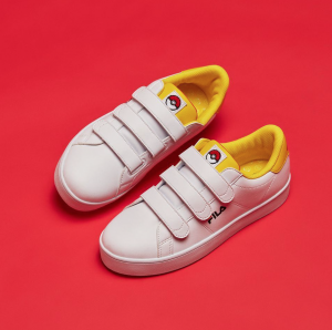 Das Modell Pikachu der Fila x Pokémon Kollektion.