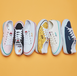Das Fila-Modell Classic Kicks B aus der Fila x Pokémon-Kollektion.