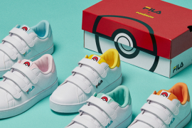 Ein Blick auf die Fila x Pokémon Kollektion.