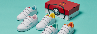 Ein Blick auf die Fila x Pokémon Kollektion.