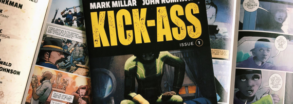 Das Cover von Ausgabe 1 von Mark Millars Kick Ass Neuauflage.