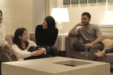 Die Bewohner von Terrace House.