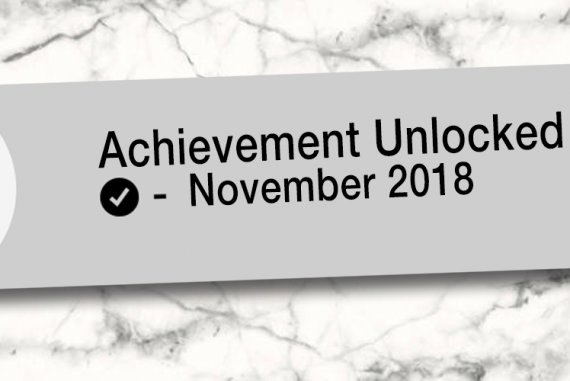 Achivement Unlocked Monatsrückblick 2018