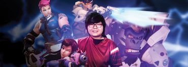 Geguri - die erste weibliche Profi-Spielerin der Overwatch League.