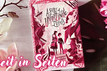 Buchcover von Lemony Snickets "Eine Reihe Betrüblicher Ereignisse"